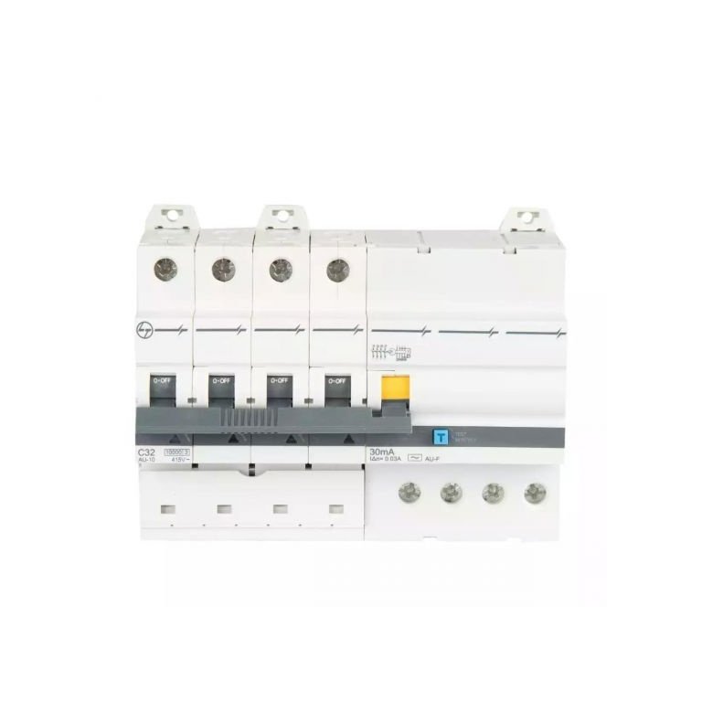 AU RCBO 63A FP 415V Adi 10kA 300mA C Curve L T AUF3D406330 auf3c403203 au f rcbo 32a 30ma ac 4p front