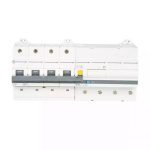 AU RCBO 100A FP 415V Adi 10kA 300mA C Curve L T AUF3D410030 auf3d4100034p front