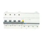 AU RCBO 80A FP 415V AC 10kA 30mA C Curve L T AUF3C408003 auf3d410003 4p c 100a 30ma type adi rcbo front