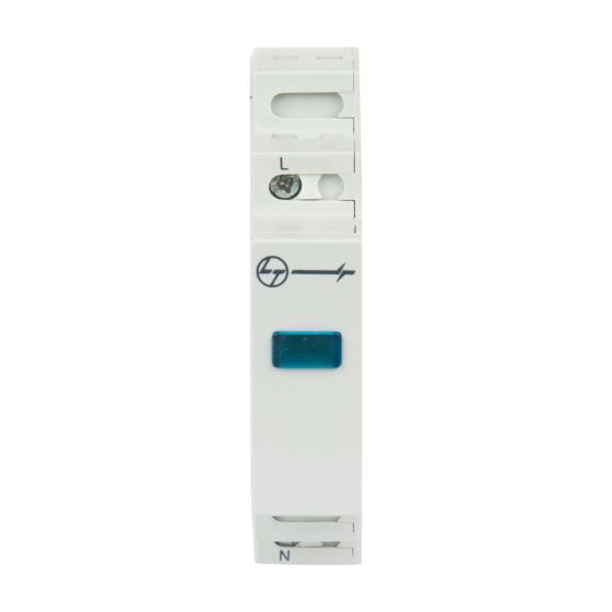 auil01blu00_1_mod_led_indicator_blue_front.jpg AU Indicating Lights 240V AC Blue L T AUIL01BLU00 auil01blu00 1 mod led indicator blue front