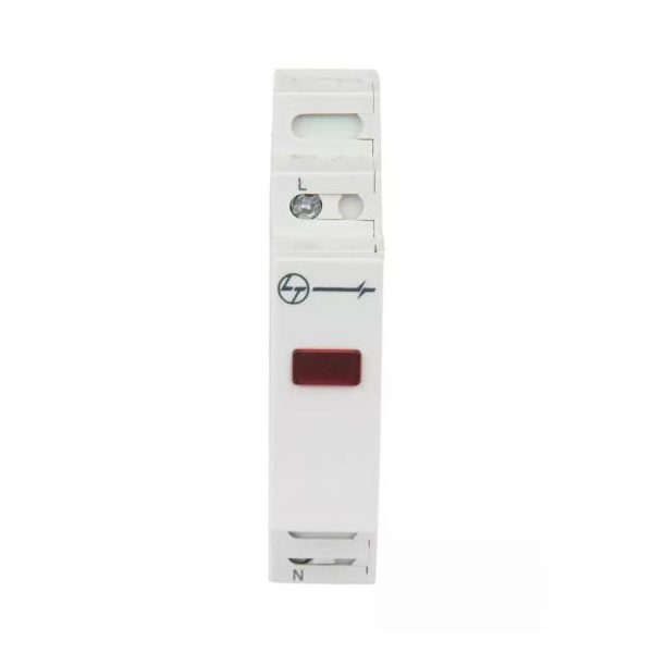 AU Indicating Lights 240V AC Red L T AUIL01RED00 auil01red00 1 mod led indicator red front
