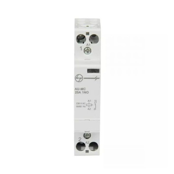 AU Modular Contactor 25A 1NO L T AUMC1002501 aumc1002501 modular contactor 25a 1no front