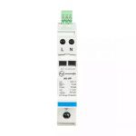 AU SPD Imax 15kA 1P N 240V Type 2 L T AUSP021PN15 ausp021pn15 spd ac type 2 1pn 1 mod.15ka front