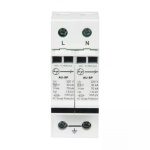 AU SPD Imax 70kA 1P N 240V Type 2 L T AUSP021PN70 ausp021pn70 spd ac type 2 1pn 2 mod.70ka front