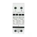 AU SPD Imax 70kA 1P N 240V Type 2 L T AUSP021PN70 ausp021pn70 spd ac type 2 1pn 2 mod.70ka front