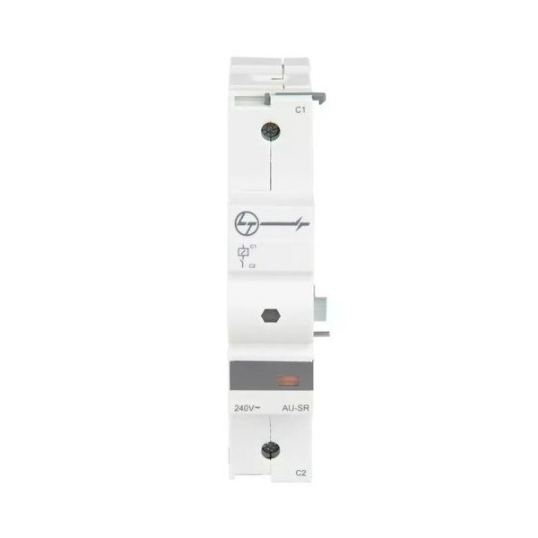 AU MCB RCD Accessory 240V AC Shunt Release L T AUSRAC240 ausrac240 au sr shunt 240v ac front