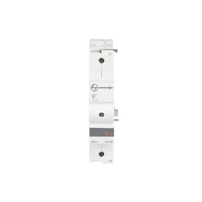 AU MCB RCD Accessory 240V AC Shunt Release L T AUSRAC240 ausrac240 au sr shunt 240v ac front