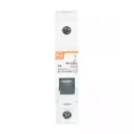 EXORA MCB 50A SP 240V AC 10kA C Curve L T BB10500C bb10060c mcb sp 6a c curve 10ka front