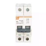 EXORA MCB 10A DP 240V AC 10kA C Curve L T BB20100C bb20630b mcb dp 63a b curve 10ka front