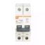EXORA MCB 10A DP 240V AC 10kA C Curve L T BB20100C bb20630b mcb dp 63a b curve 10ka front