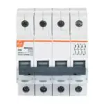 EXORA MCB 16A FP 415V AC 10kA C Curve L T BB40160C bb40630c mcb fp 63a c curve 10ka front