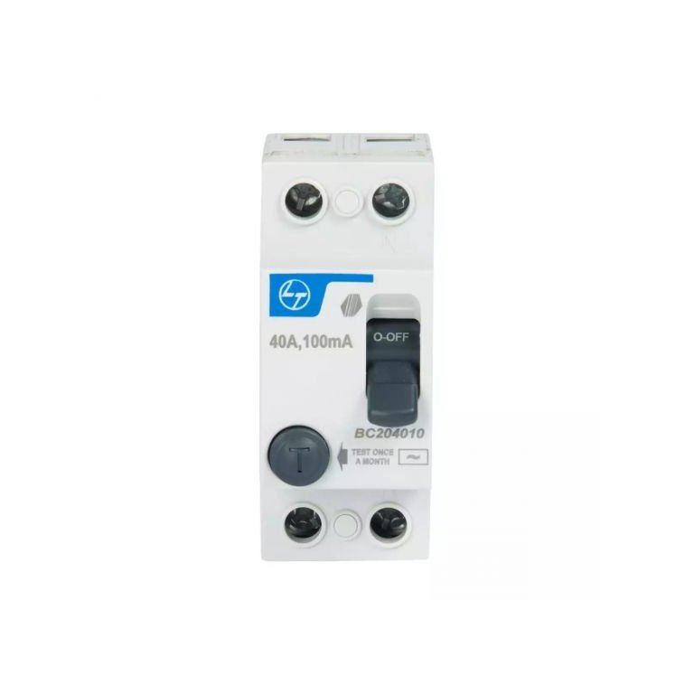 Tripper RCCB 63A DP 240V AC 100mA L T BC206310 bc204010 2pole 40a 100ma rccb front