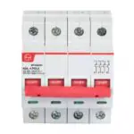 EXORA Isolator 40A FP 415V AC L T BF404000 bf406300 isolator 4p 63a switch disconnector front