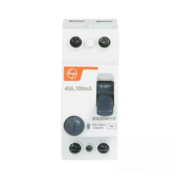 EXORA RCCB 25A DP 240V AC 100mA L T BG202510 bg204010 rccb 40a2p0.1a finished front