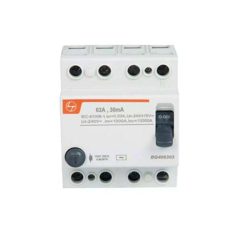 EXORA RCCB 25A FP 415V AC 30mA L T BG402503 bg406303 rccb 63a4p0.03a finished front