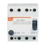 EXORA RCCB 100A FP 415V AC 100mA L T BG410010 bg406310 rccb 63a4p0.1a finished front