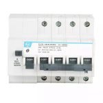 Tripper RCBO EL MCB 32A FP 415V AC 6kA 30mA C Curve L T CB90002OOEO cb90002ooho 63a 4p elcbmcb 30ma front