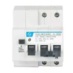 Tripper RCBO EL MCB 25A DP 240V AC 6kA 100mA C Curve L T CB90003OODO cb90003oobo 16a 2p elcbmcb 100ma front