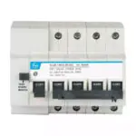 Tripper RCBO EL MCB 40A FP 415V AC 6kA 100mA C Curve L T CB90004OOFO cb90004ooho 63a 4p elcbmcb 100ma front