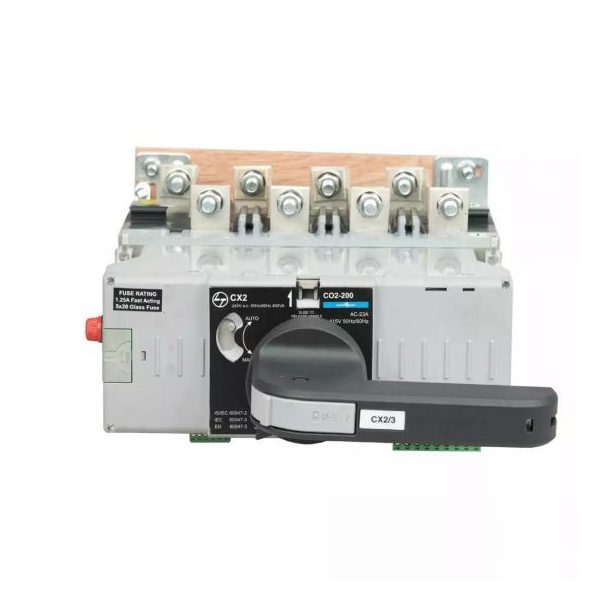C-Line Motorised Changeover Switch FR2 125A 4P 415V AC Open Execution L T CK90161BOOO ck90163booo motorised cosd frame 2 200a
