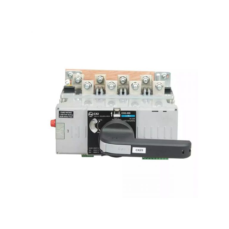C-Line Motorised Changeover Switch FR2 125A 4P 415V AC Open Execution L T CK90161BOOO ck90163booo motorised cosd frame 2 200a