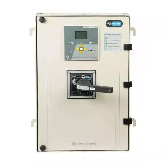 C-Line Enclosed Automatic Transfer Switch Fr3 315A 4P 415V AC L T CK90165BSOO ck90165bsoo enclosed atsframe 3315a front