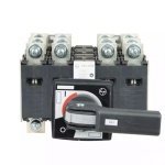 CZ1 Bypass 125A 4P 440Vac Ext Handle L T CK90813OOOO ck90817oooo cz1 bypass 315a 4p 440vac ext handle front