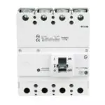 DU250C MCCB 160A 4P 415V AC 25kA Thermal Magnetic 50 60 Hz L T CM90634OOMO cm90634oopo du250c 250a mccb 4p front