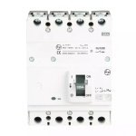 DU125D MCCB 125A 4P 415V AC 18KA Thermal Magnetic 50 60 Hz L T CM90677OOLO cm90677oolo mccb du125d 125a 4p tm 9in front