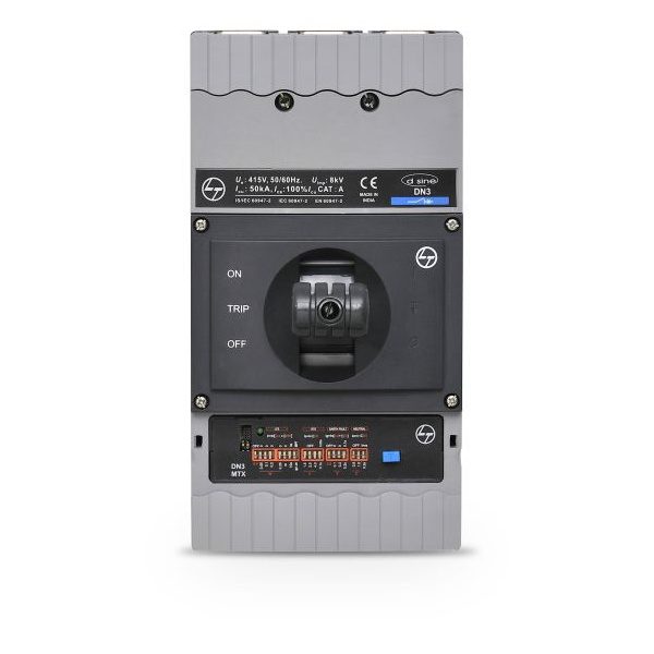 DN3-400N MCCB 400 3P 415V AC 50kA MTX2.0 50 60 Hz L T CM93002OOOOAG cm93002ooooag