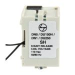 DU100D DU125D DU100H DU125H DU250 DU250C DN0 DN1 MCCB Accessory Shunt Release 110 V AC left L T CM97883OAOO cm97883oaoo shunt