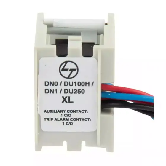 DU100D DU125D DU100H DU125H DU250 DU250C DN0 DN1 MCCB Accessory Auxiliary Trip Alarm Contact 1C O 1C O Right L T CM97890OOOO