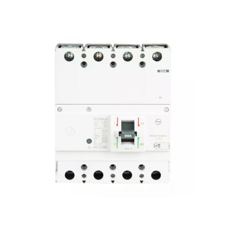DY250U1 MCCB 160A 4P 415V AC 10kA Thermal Magnetic 50 60 Hz L T CM98196OOMO cm98196oopo mccb dy250u1 250a 4p 10ka ftfm front
