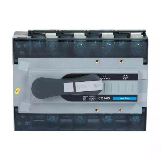 co10630oood_co_frame_1_front.jpg C-Line Manual Changeover Switch FR1 63A 4P 415V AC Open Execution Direct Handle L T CO10630OOOD co10630oood co frame 1 front