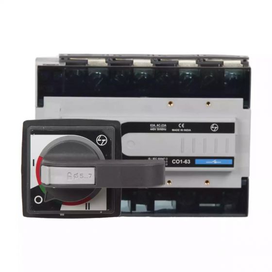 co10630oooo_cosd_fr1_63a_with_extended_handle_front.jpg C-Line Manual Changeover Switch FR1 63A 4P 415V AC Open Execution Extended Handle L T CO10630OOOO co10630oooo cosd fr1 63a wi