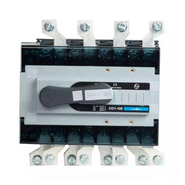 C-Line Manual Changeover Switch FR1 100A 4P 415V AC Open Execution Direct Handle L T CO11000OOOD co11000oood cosd fr1 100a wi