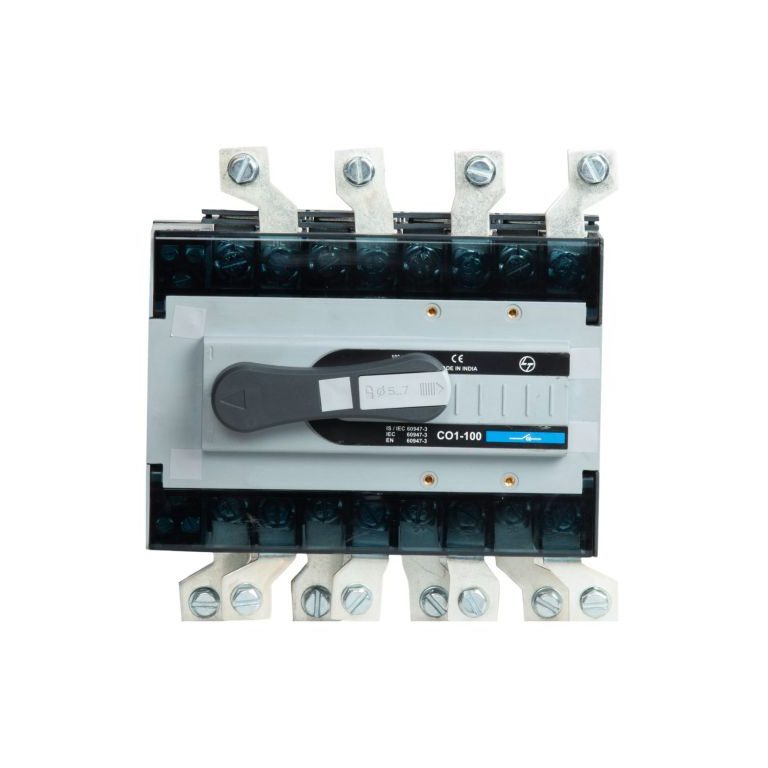C-Line Manual Changeover Switch FR1 100A 4P 415V AC Open Execution Extended Handle L T CO11000OOOO co11000oood cosd fr1 100a