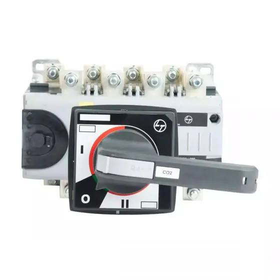 C-Line Manual Changeover Switch FR2 125A 4P 415V AC Open Execution Extended Handle L T CO21250OOOO co22000oooa changeover sd