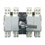 C-Line Manual Changeover Switch FR6 2000A 4P 415V AC Open Execution Extended Handle Center Operation L T CO62000OOOO co62000o
