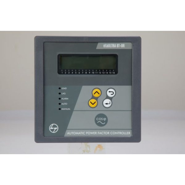 etaULTRA APFC Relay 3 CT 8 Step for contactor switching L T CS91050OOOO cs91050oooo front