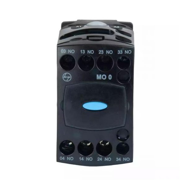 MO0 Control Contactor 4A 4P 415V AC 4NO AC-15 24V DC Coil L T CS900454OOO cs91623booo mo0 40e ac front