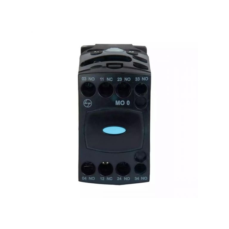MO0 Control Contactor 4A 4P 415V AC 3NO 1NC AC-15 24V DC Coil L T CS900464OOO cs91624booo mo0 31e ac front