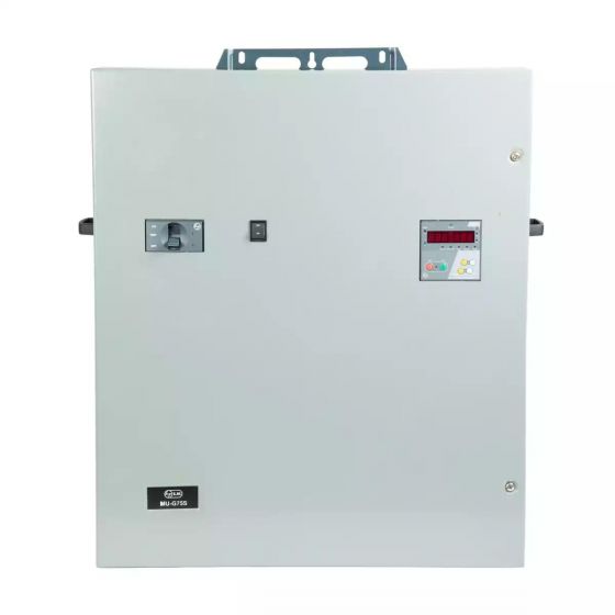 cs91654lnko_mu_g75s_fasd_smartcon_380v_45_90a_north_front.jpg LTLK SMART Fully Automatic Star Delta Three phase Submersible Pump Controller MU-G50S, 50HP, 380V, South, 30-75A L T CS91653L