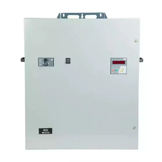 cs91654lnko_mu_g75s_fasd_smartcon_380v_45_90a_north_front.jpg LTLK SMART Fully Automatic Star Delta Three phase Submersible Pump Controller MU-G50S, 50HP, 380V, South, 30-75A L T CS91653L
