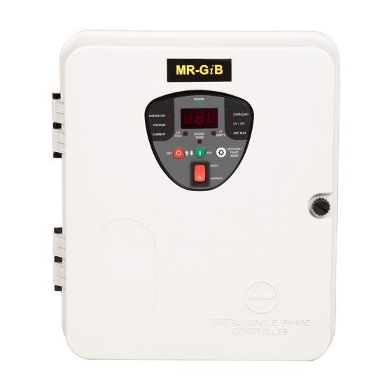 cs91719nbog_front.jpg LTLK Digital Single phase submersible pump controller- 1HP AUTO, START 100 120, RUN 1X50 MFD L T CS91719NBOG cs91719nbog fron