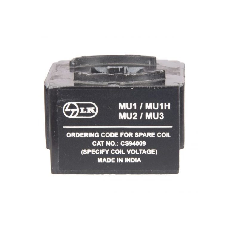 MU1 MU2 Spare Coil 110V AC L T CS94009AOOO cs94009booo spare coil 240vac mu1mu2 mc11mc 12 front 4