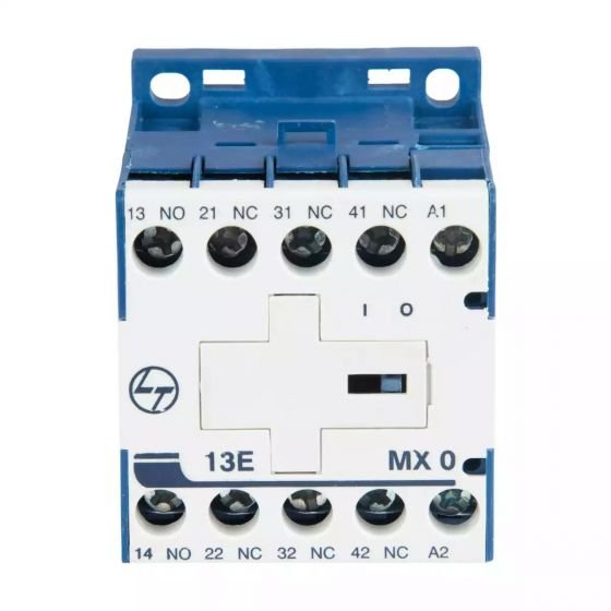 cs94041booo_mx0_13e_ac_front.jpg MX0 Mini Control contactor 4A 4P 415V AC 1NO 3NC AC-15 110V AC Coil 50 Hz L T CS94041AOOO cs94041booo mx0 13e ac front