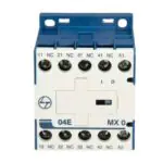 MX0 Mini Control contactor 4A 4P 415V AC 4NC AC-15 110V AC Coil 50 Hz L T CS94042AOOO cs94042booo mx0 04e ac front