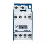 MNX Contactor 18A 3P 415V AC In Built 1NC AC-3 110V AC Coil 50 60 Hz L T CS94101AOOO cs94100booo mnx 18 front 1