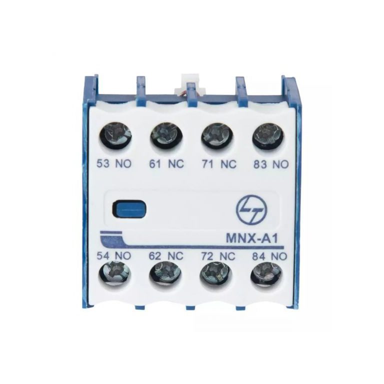 MNX 9-80 MCX 01-23 Accessory Add on auxiliary contact block Front Mounting 2NO 2NC L T CS94114OOOO cs94114oooo mnx a1 add on